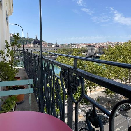 Ferienwohnung Vue Sur Rhone Lyon Exterior foto